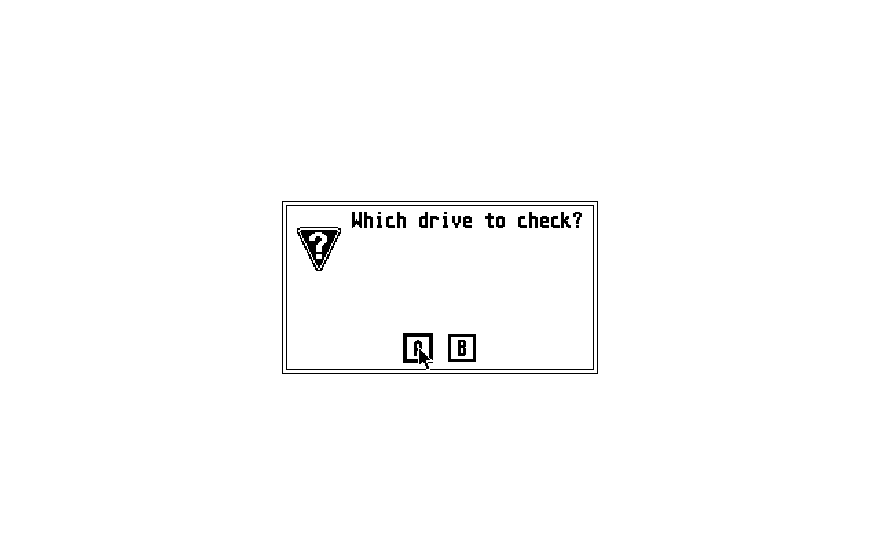 Virus Destruction Utility atari screenshot